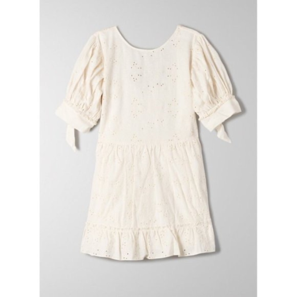 Aritzia Sundays Best Oregold Babydoll Linen Dress